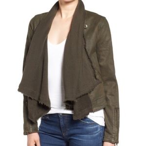 Free people drape front moto jacket