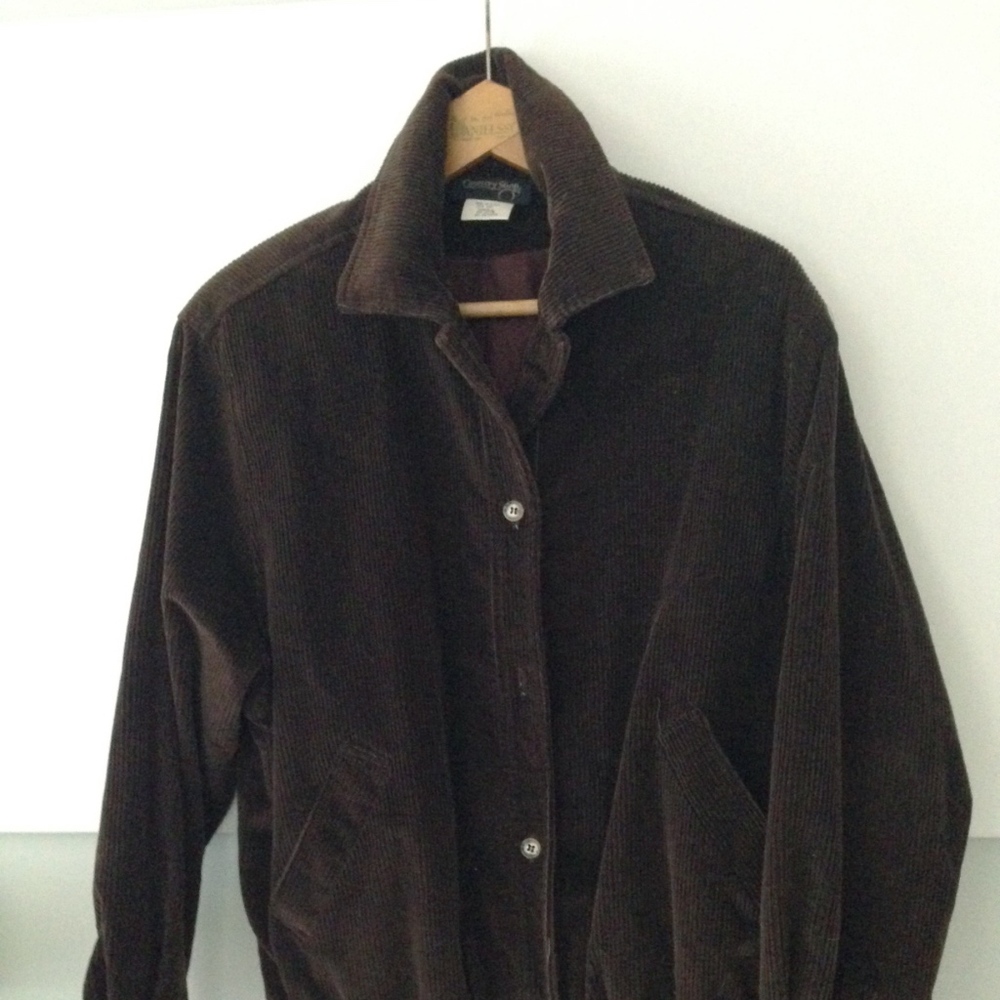 Corduory Button Down Jacket - image 2