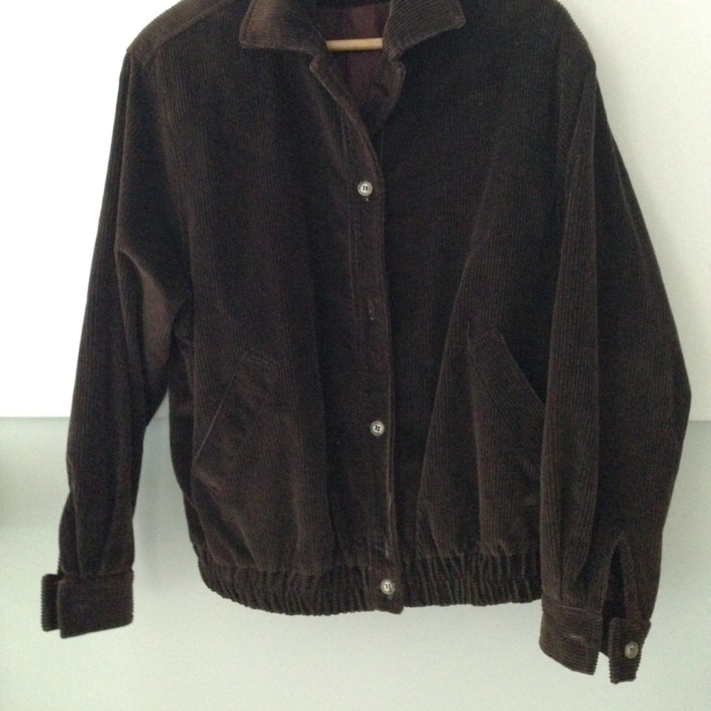 Corduory Button Down Jacket - image 3