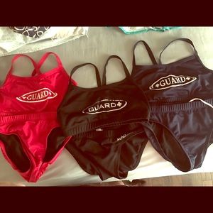 Lifeguard swim suits
