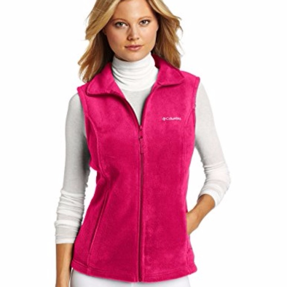 Colombia Tops - Colombia Fleece Vest Size Small
