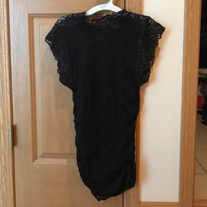 Lace intimately Free People turtle neck top