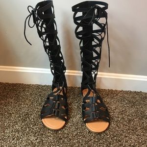 Gladiator sandals!