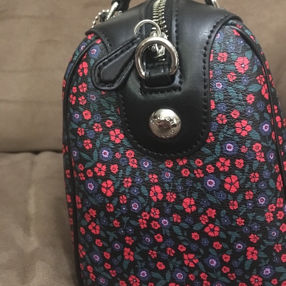 NWT Coach Mini Bennett Floral Satchel - Picture 4 of 6