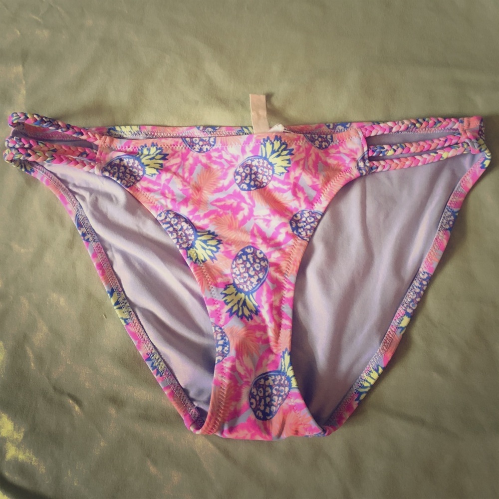 American eagle pineapple swimsuit bottoms