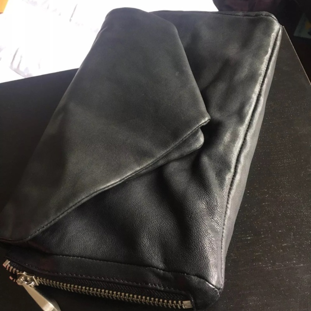 Pour La Victoire Gehry Double Flap Clutch