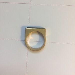 Madewell blackbird bar ring