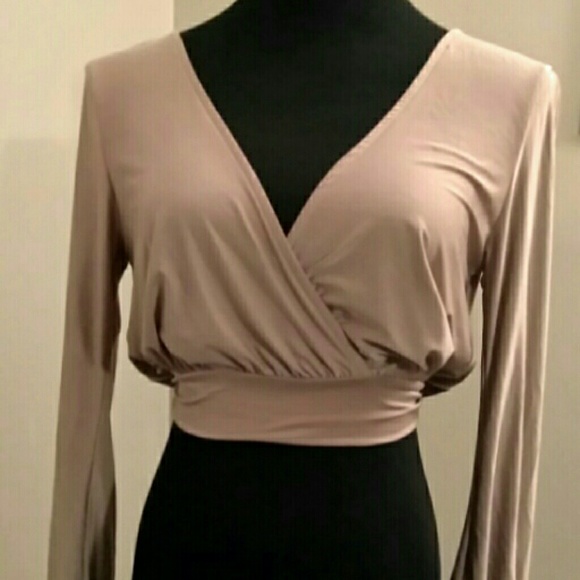 Tops - Champagne Crop Top