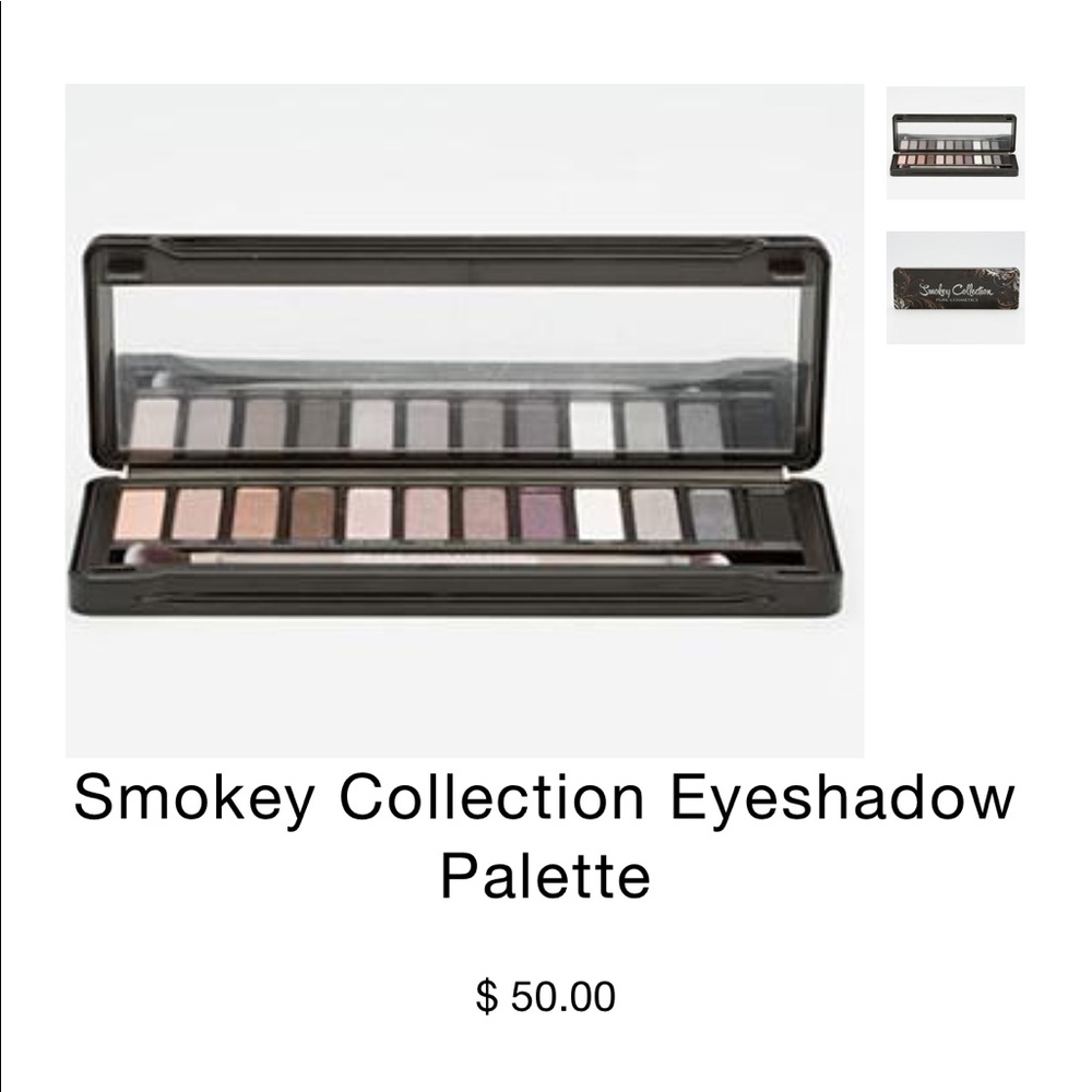 Pure Cosmetics Smokey Collection EyeShadow Palette