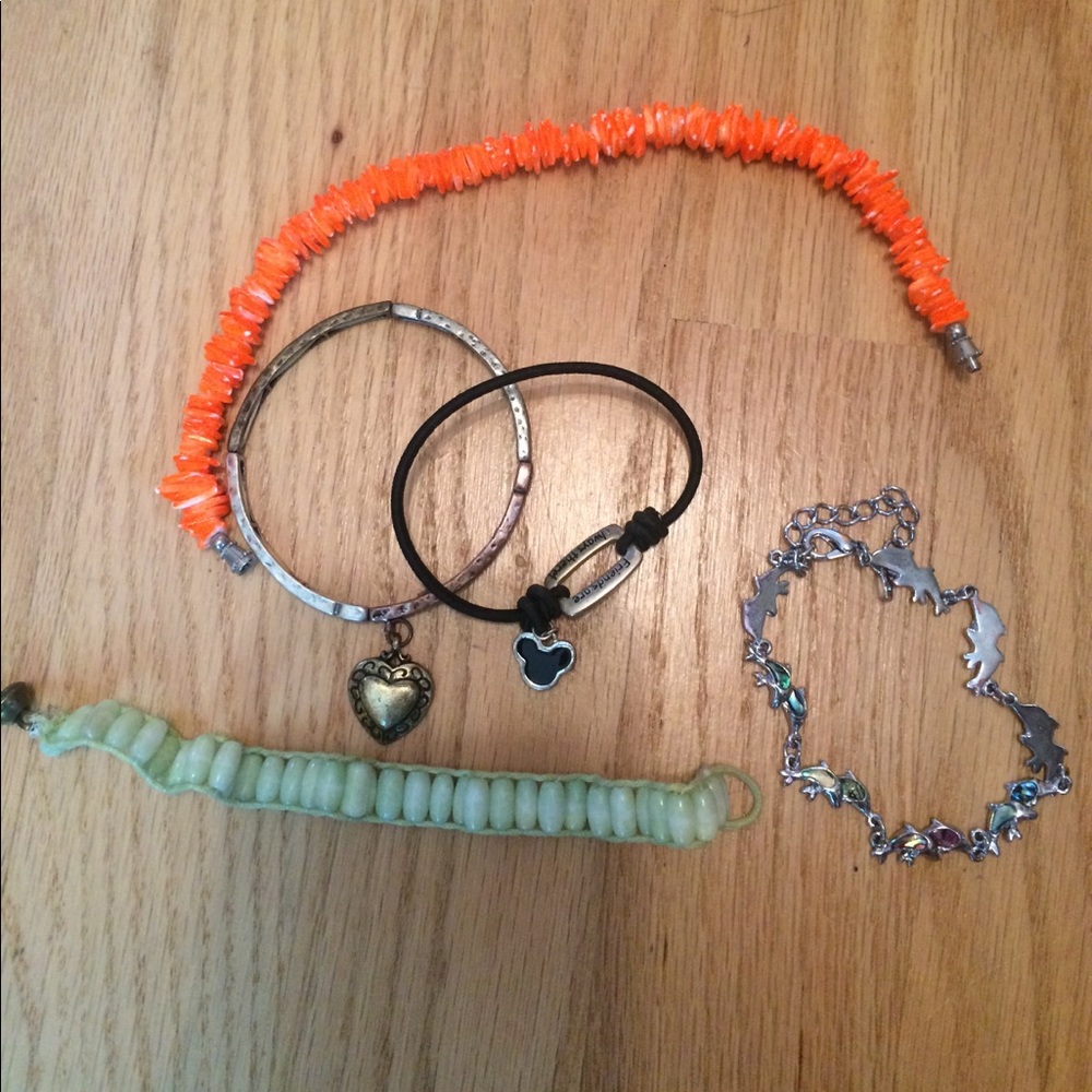 Assorted bracelets
