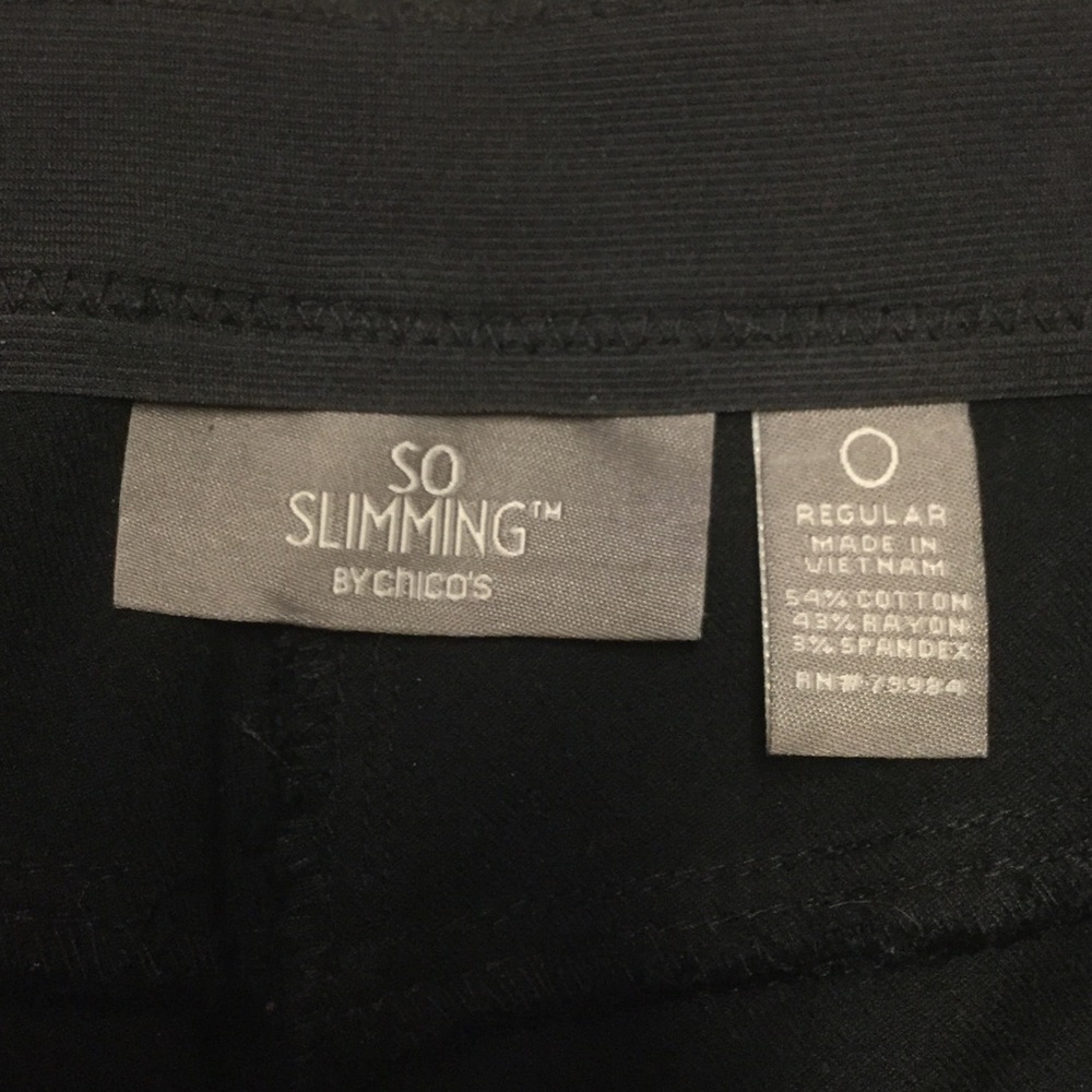 Chico's So Slimming Ankle Pant Jeans - Picture 4 of 6