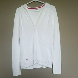 Lilly Pulitzer zip up sweater