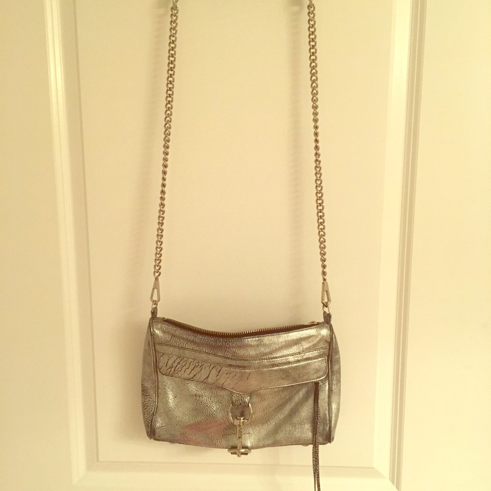 Rebecca Minkoff  Silver M.A.C. Bag