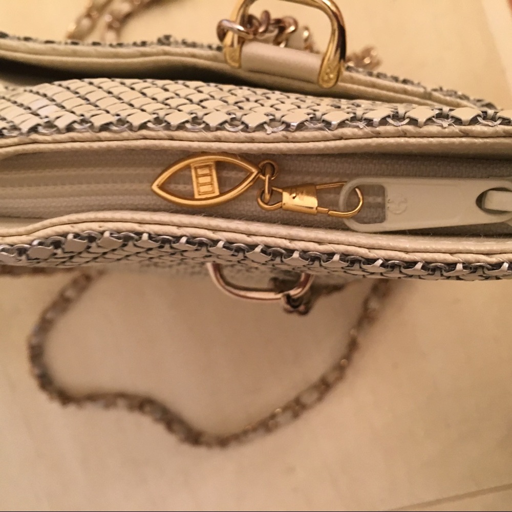 Mesh Handbag-beige - Picture 4 of 8