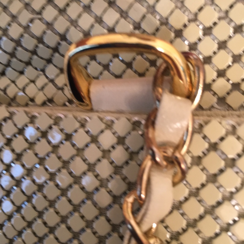 Mesh Handbag-beige - Picture 6 of 8
