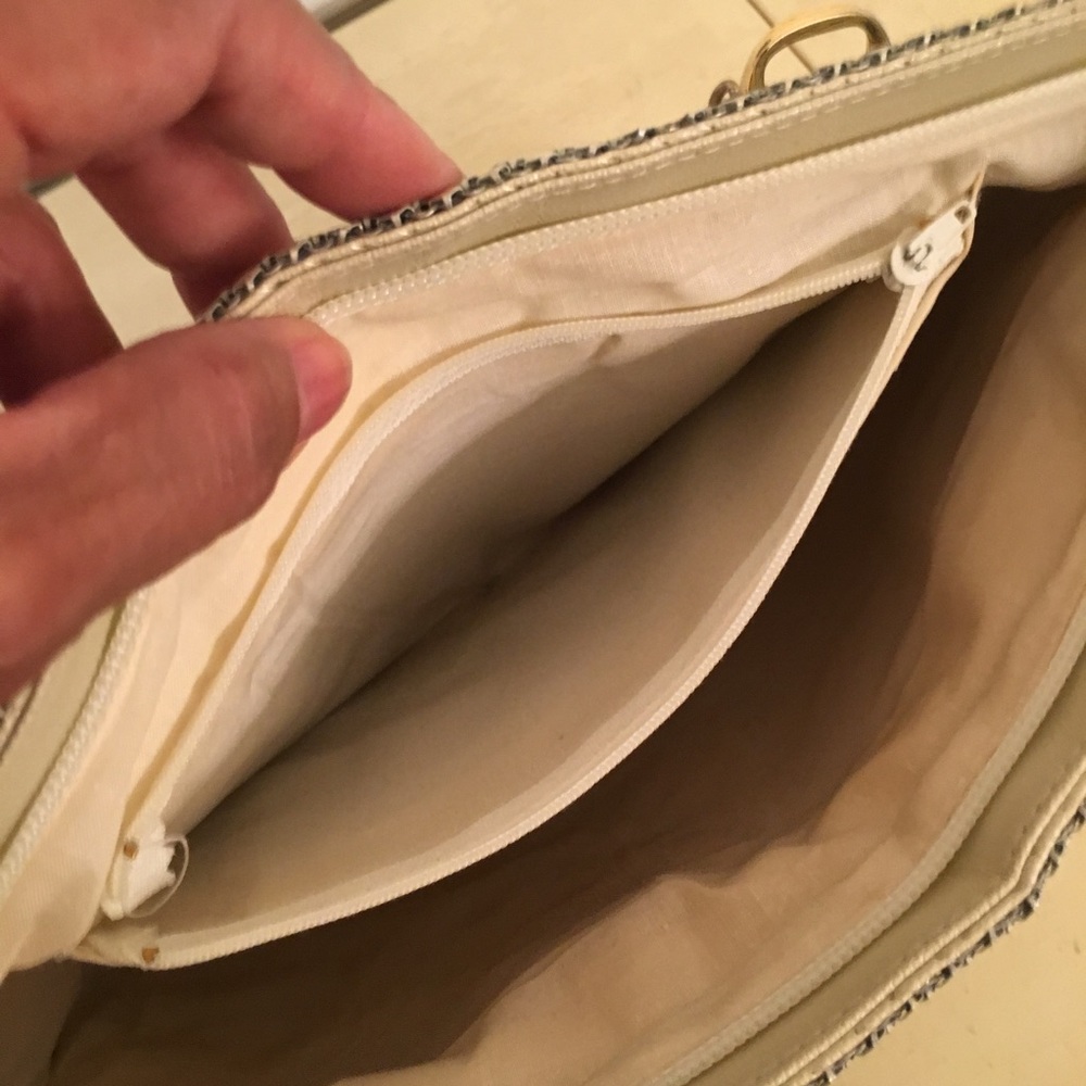 Mesh Handbag-beige - Picture 8 of 8