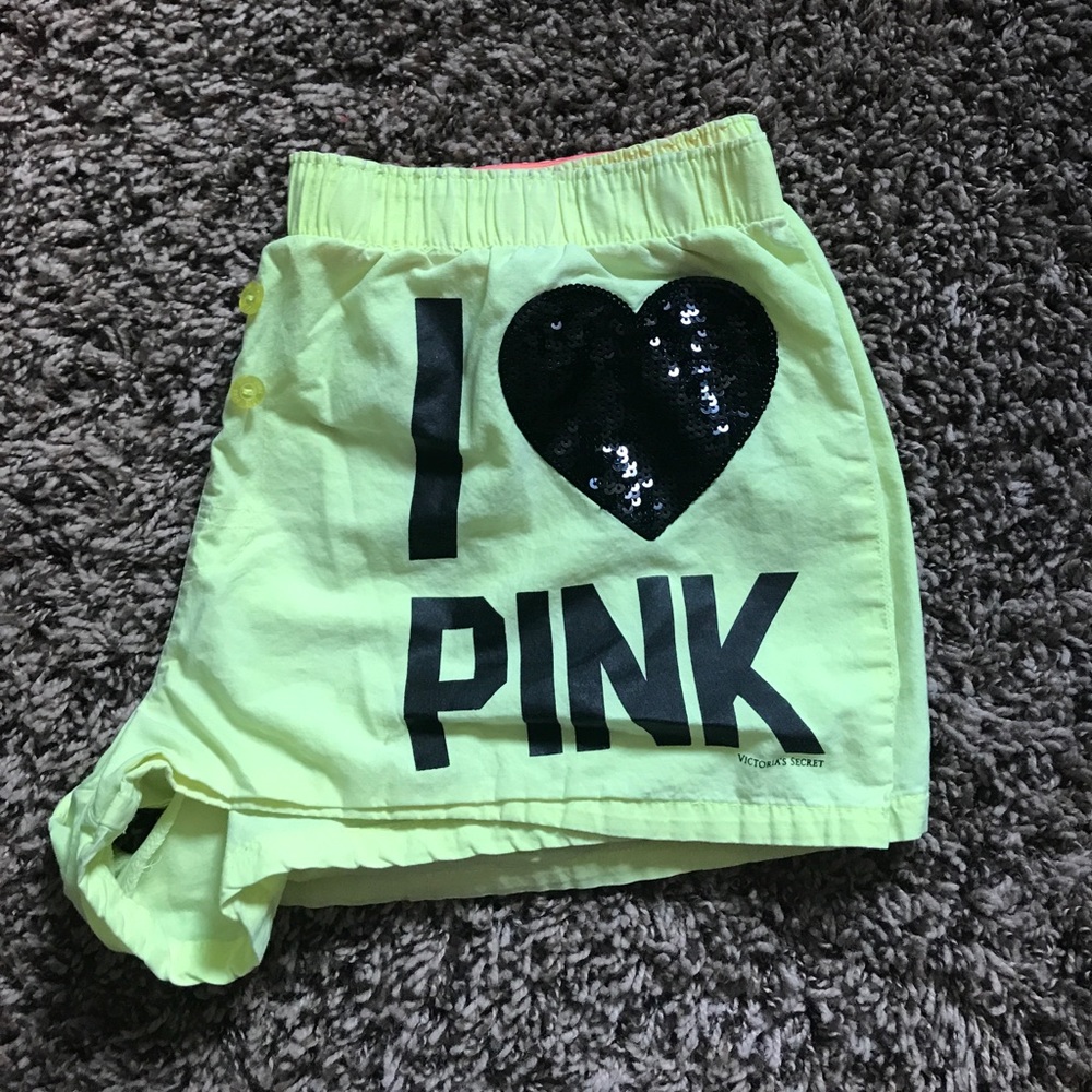 Pink xs shorts