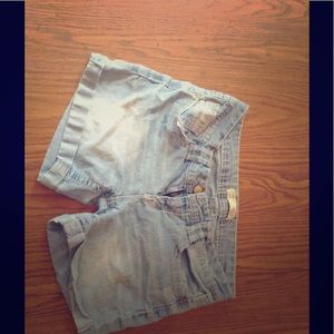 No boundaries denim shorts