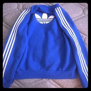 Blue Adidas Track Jacket