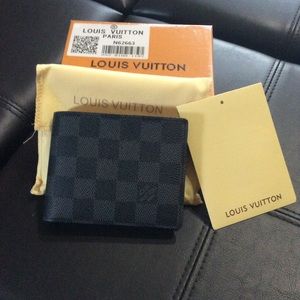 N62663 Men's Graphite Multiple Wallet Card Holder