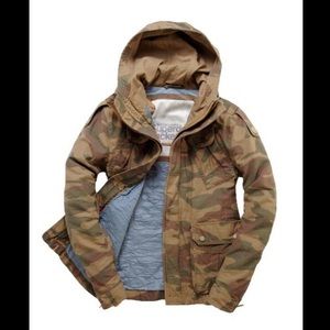 Superdry men's camouflage coat