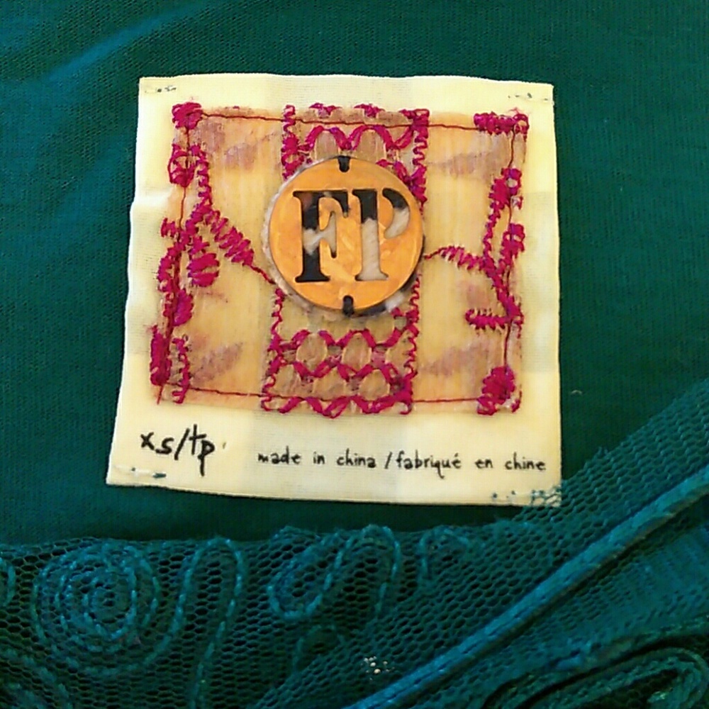 FP top with rhinestone accent - Picture 4 of 5