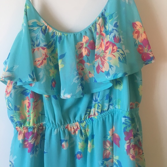 Cute, vibrant sundress! Perfect for summer! - Picture 2 of 3