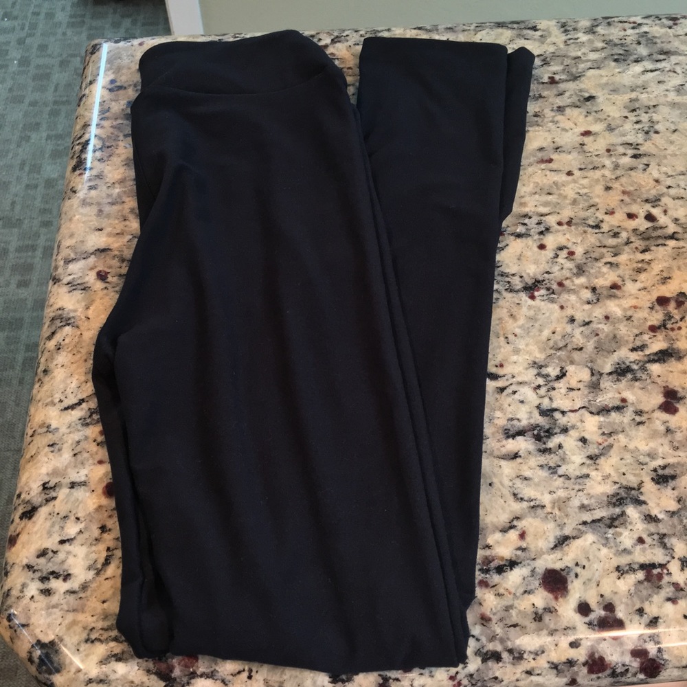 ✨ NWOT LulaRoe Black Leggings Kids L/XL unicorn 🦄