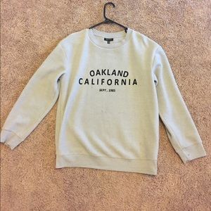 TOPSHOP Oakland Sweatshirt