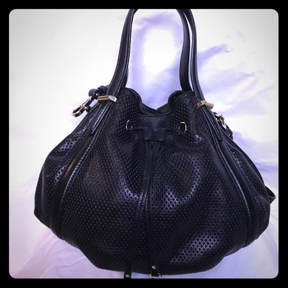 Rebecca minkoff military bucket bag