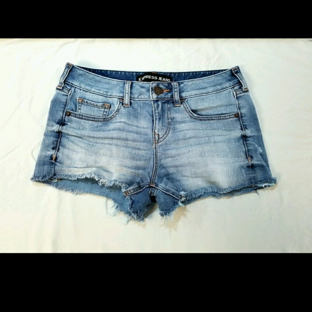 Express jean shorts