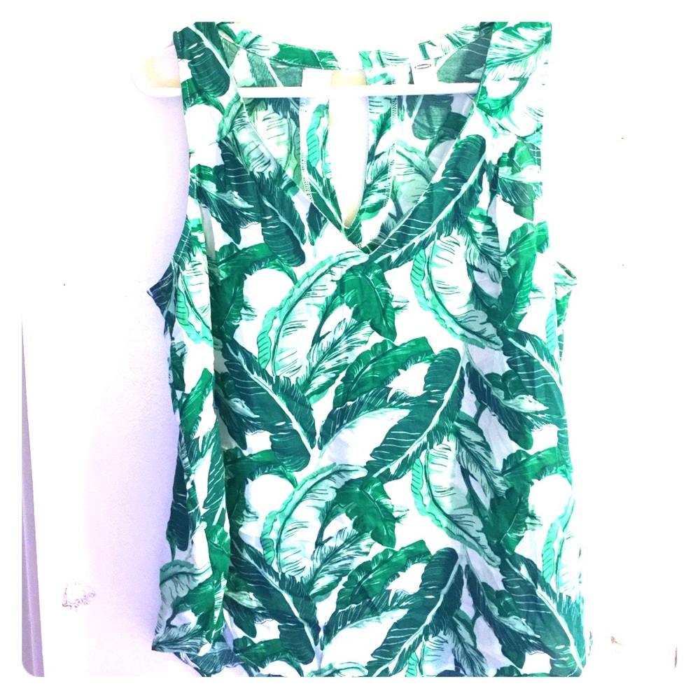 Green Sleeveless Shirt