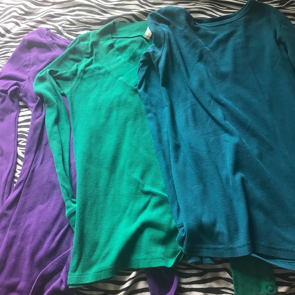 Long sleeve button bundle