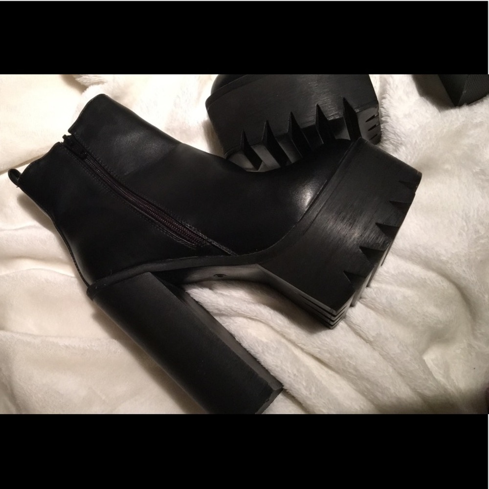 Black Platform Boots