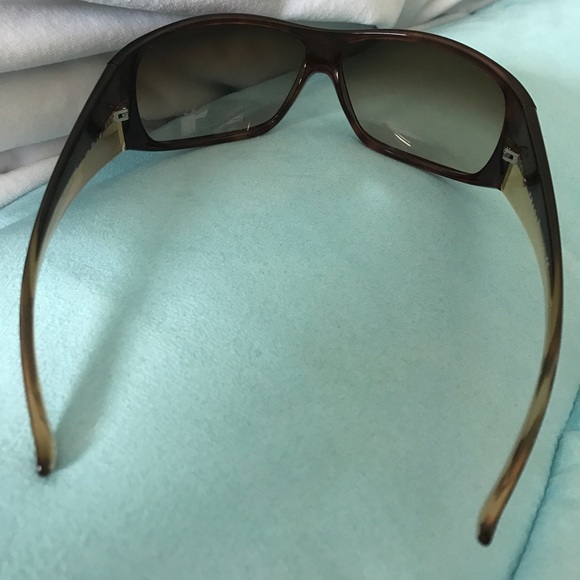 Prada Unisex Brown Wood Brown Sunglasses