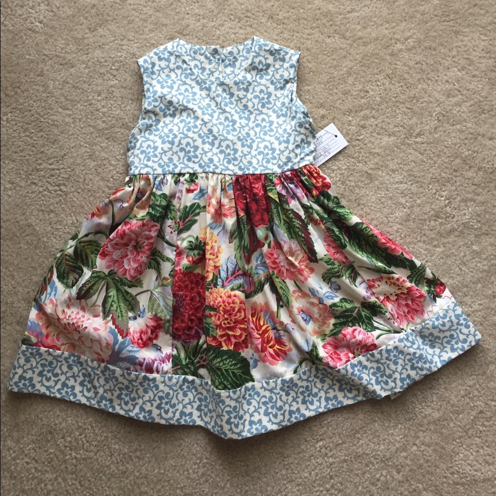 Sweetpea Dean custom handmade dress