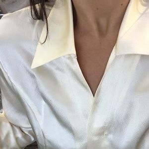 Kate Hill Silk Blouse - Size 6