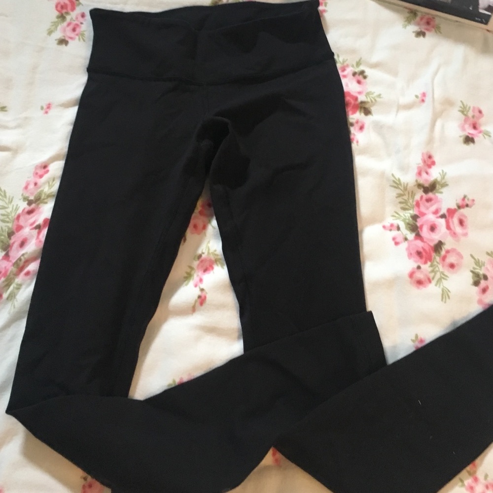 lululemon wonder unders size 6 black