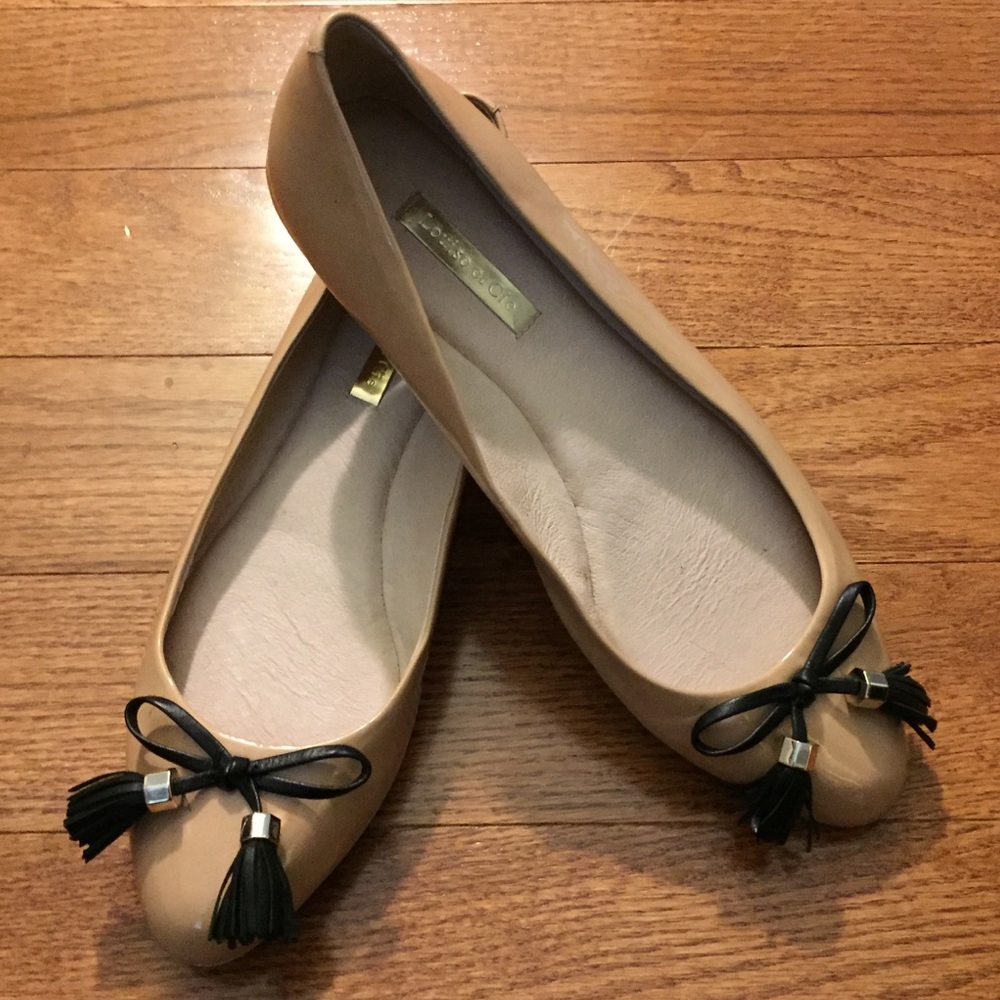 Louise eat Cie patent leather ballet flats