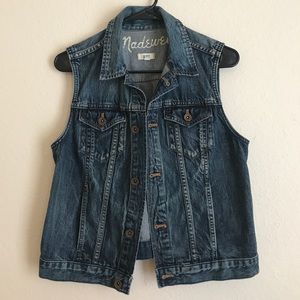 🎊Labor Day Sale🎊 Madewell Denim Vest