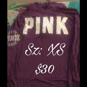 Vs pink pullover sweater