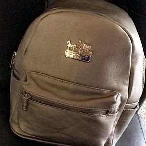 Coach mini campus backpack