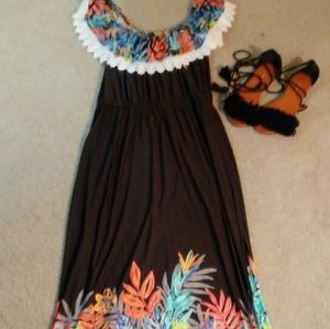 💥SALE💥Black Floral Maxi Dress