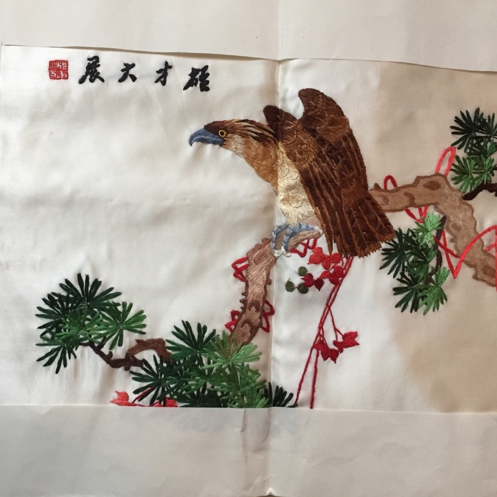 Silk Hand Made Embroidery