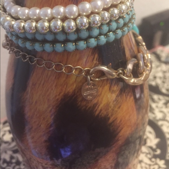 Cute turquoise bracelet set - Picture 3 of 3