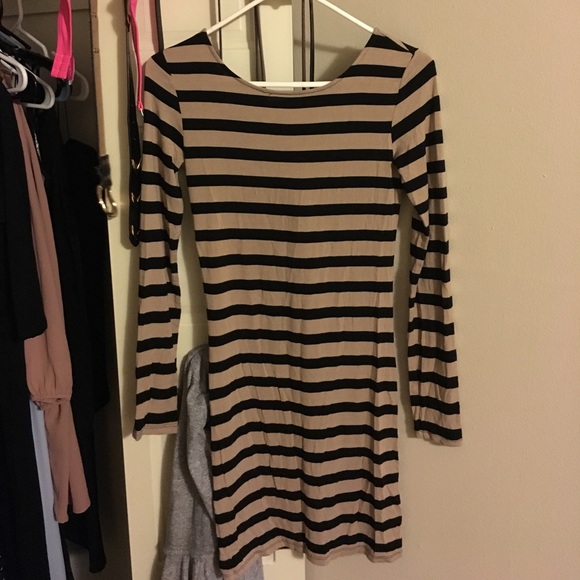 Striped dress - Picture 1 of 2