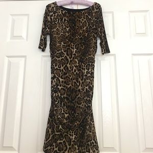 Nine West Cheetah Print Dress.