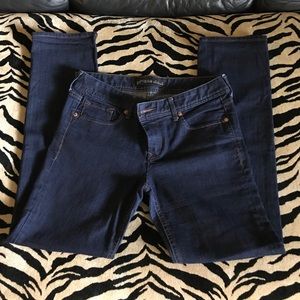 Express skinny cropped jeans