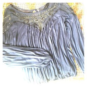 Free People ornate top