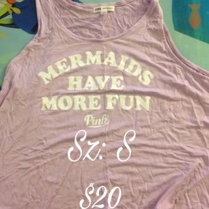 Vs pink super soft tank top